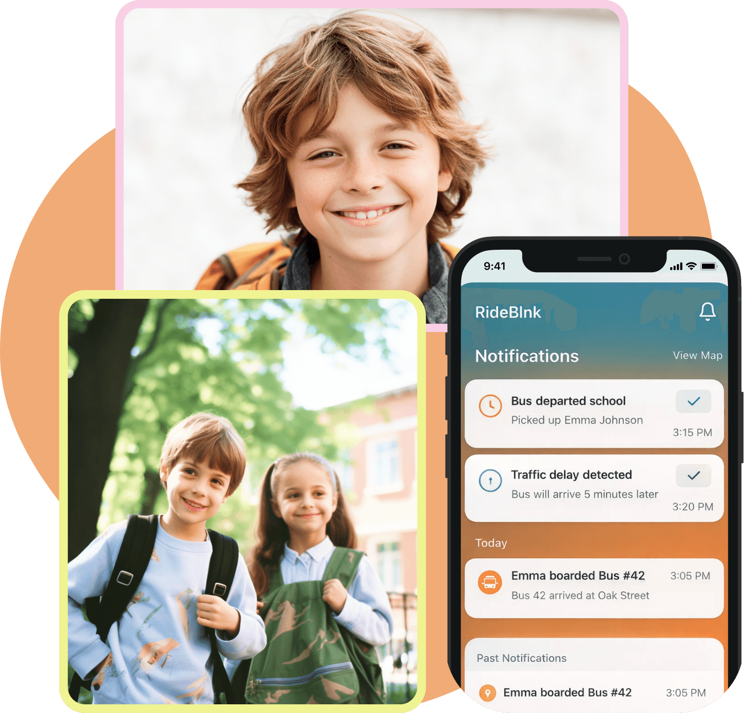 Ride Blnk notifications on mobile device